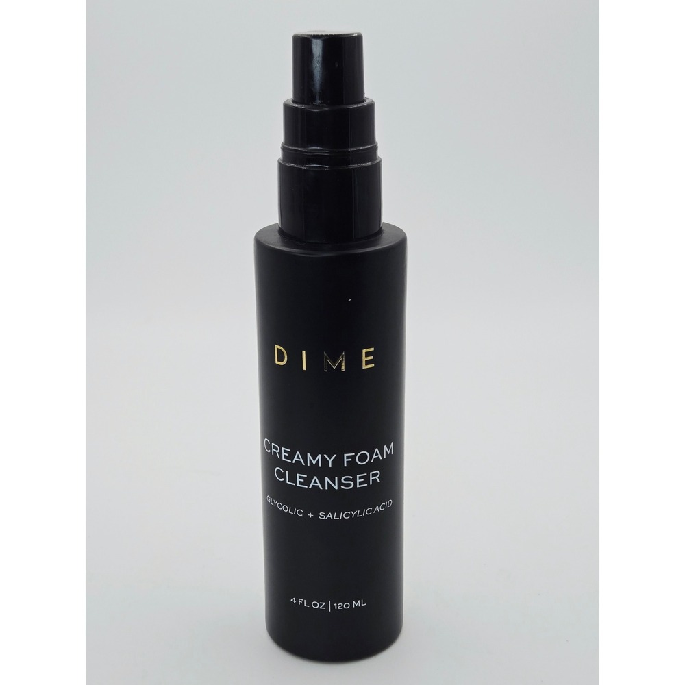 DIME Beauty Creamy Foam Cleanser 4oz 120ml Glycolic + Salicylic Acid NEW